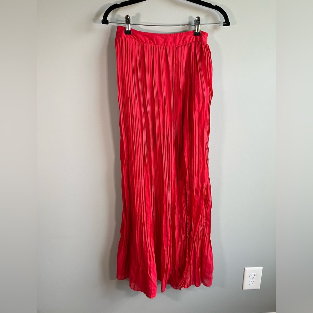 Kas New York long floor length skirt Red Size S - Picture 2 of 5